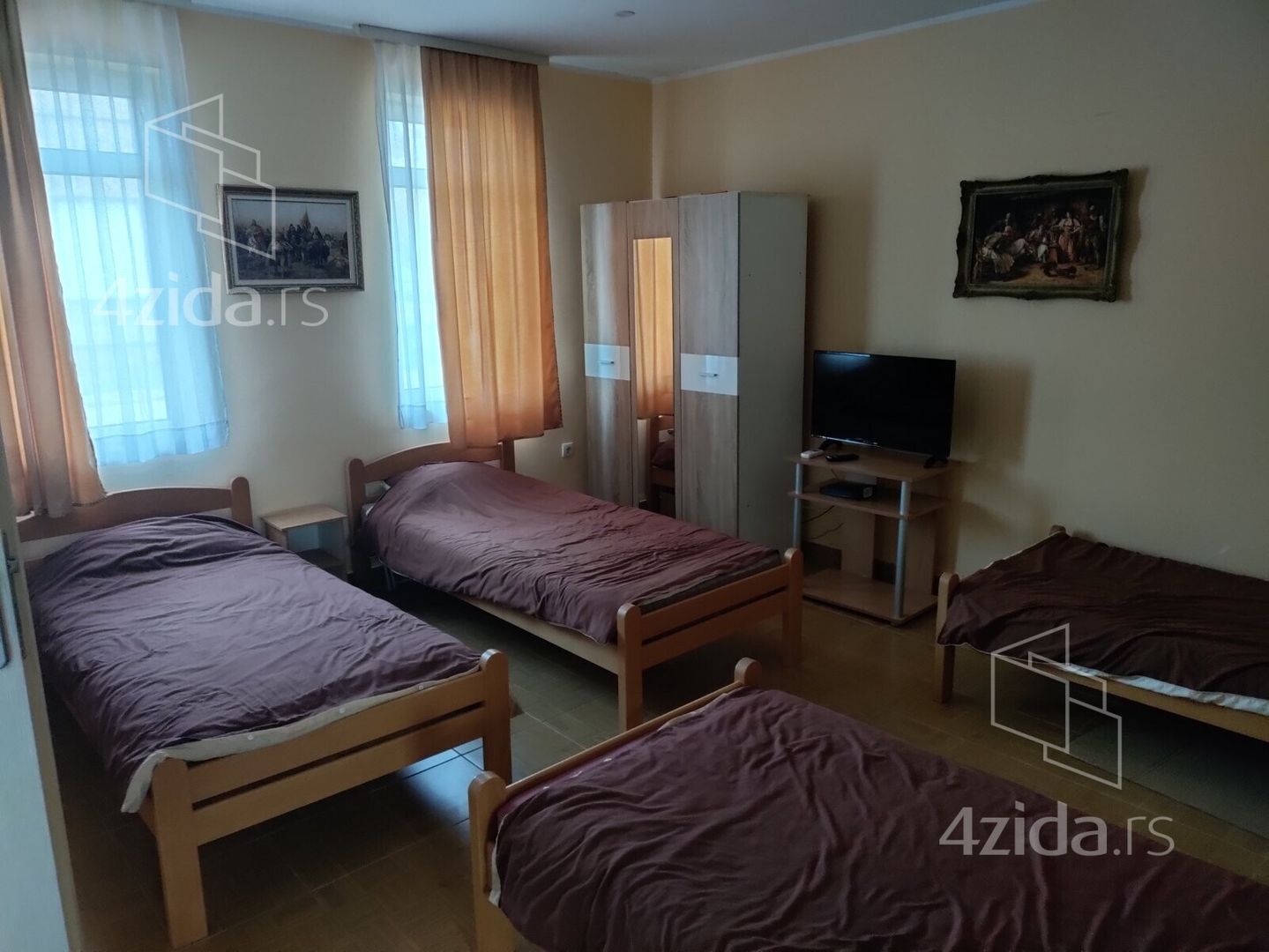 One-room apartment for rent, Starčevo, 25€, 35m² — photo