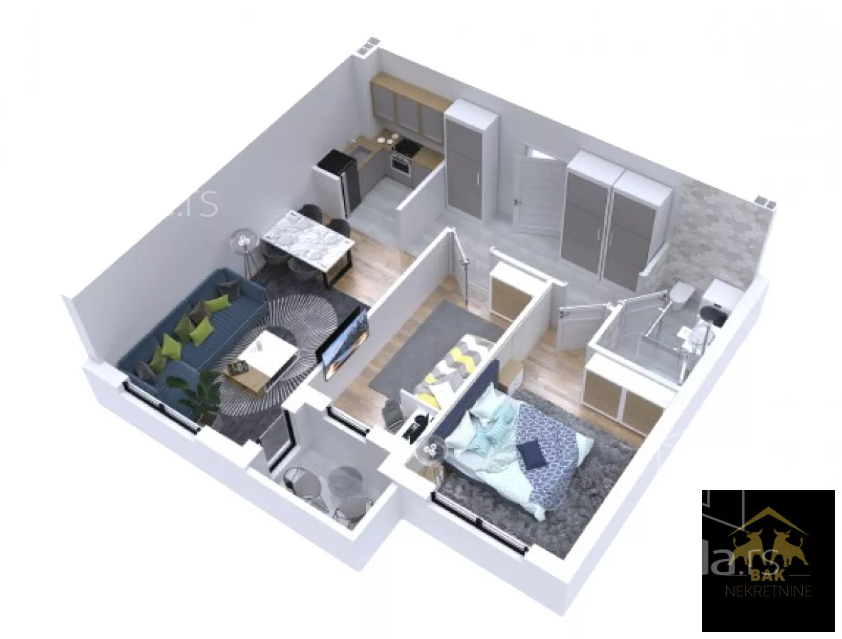 Trosoban stan | 4zida