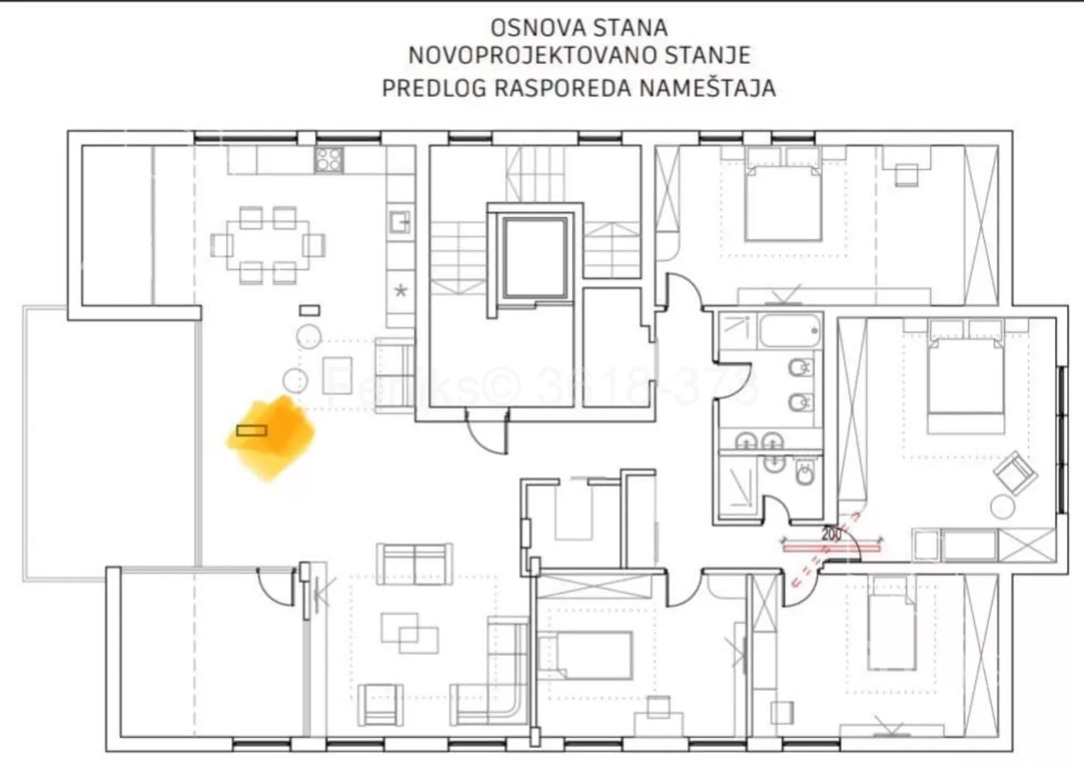 Petosoban stan | 4zida