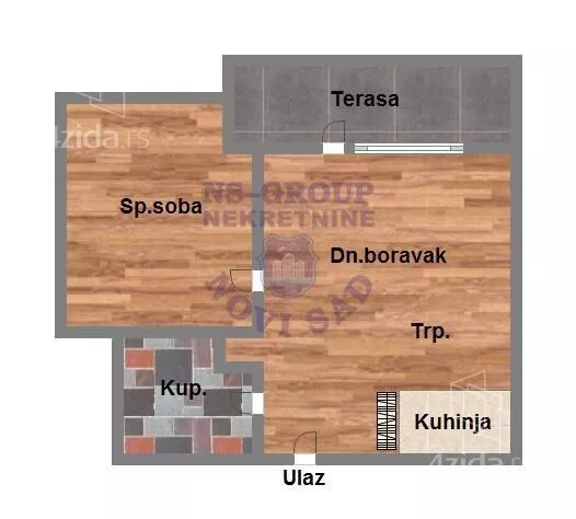 Dvosoban stan | 4zida