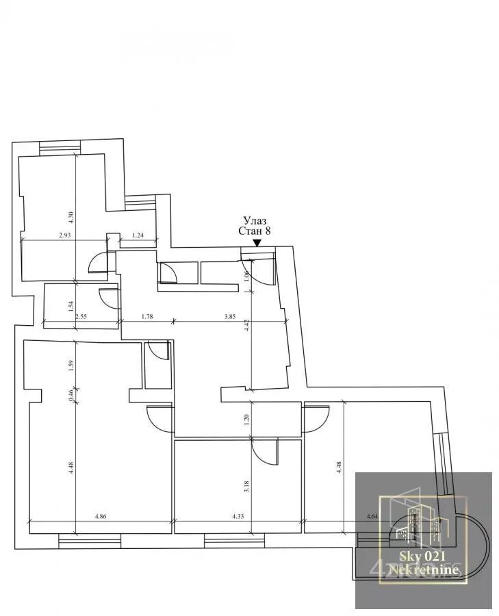 Četvorosoban stan | 4zida
