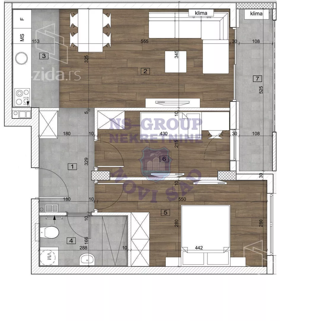 Trosoban stan | 4zida