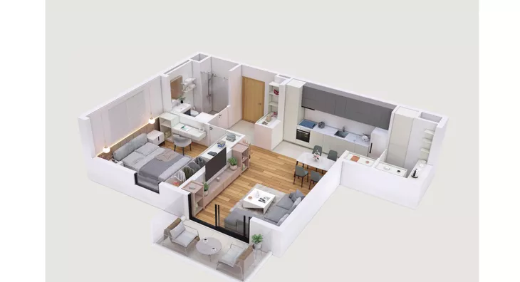 Dvosoban stan | 4zida