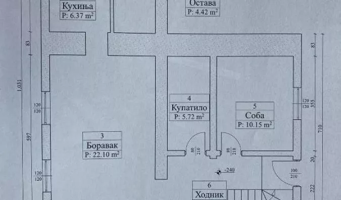 Dvosoban stan | 4zida