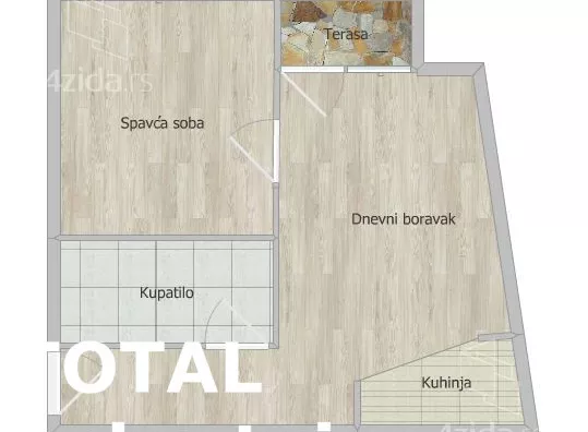 Dvosoban stan | 4zida