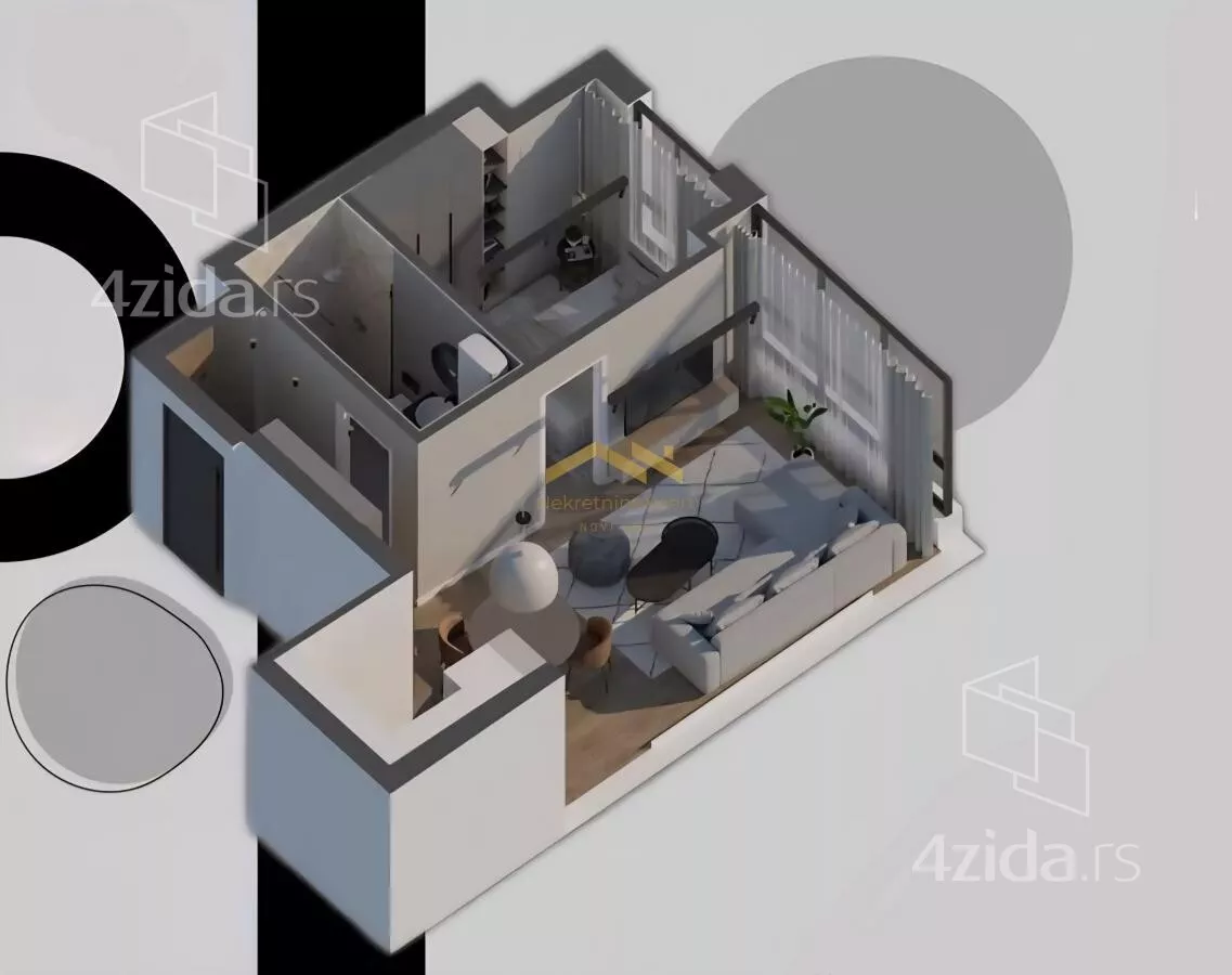 Dvosoban stan | 4zida