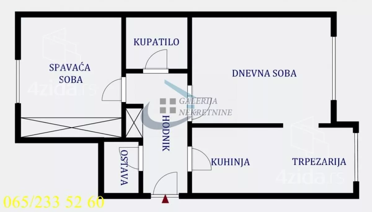 Dvosoban stan | 4zida