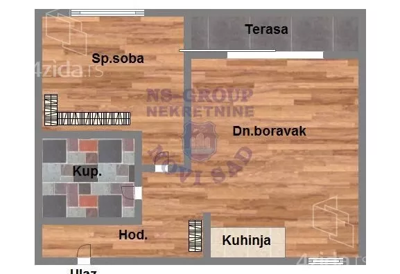 Dvosoban stan | 4zida