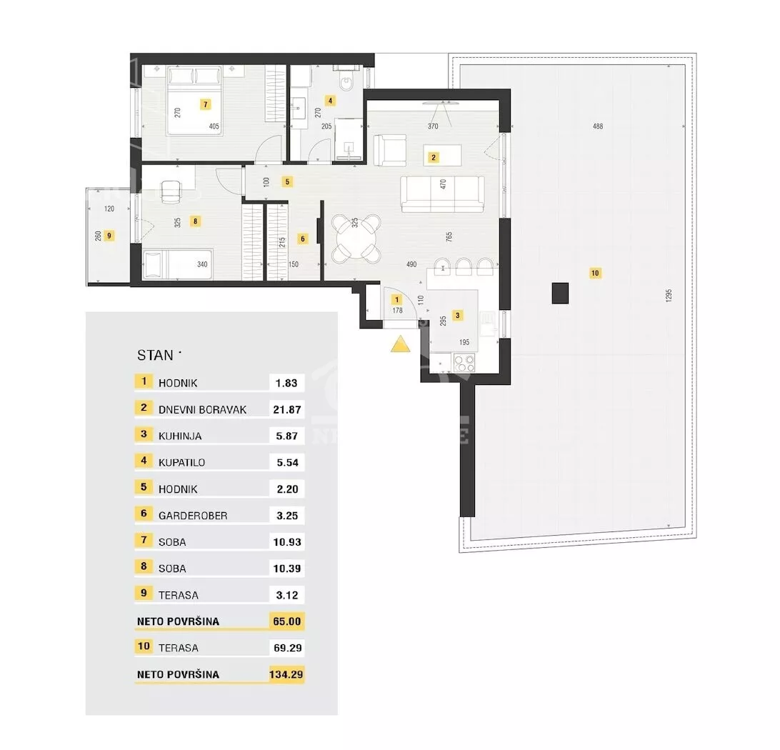 Dvoiposoban stan | 4zida