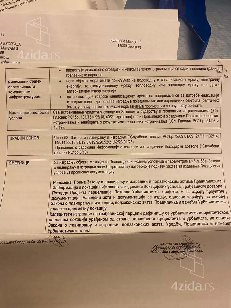 Građevinsko zemljište | 4zida
