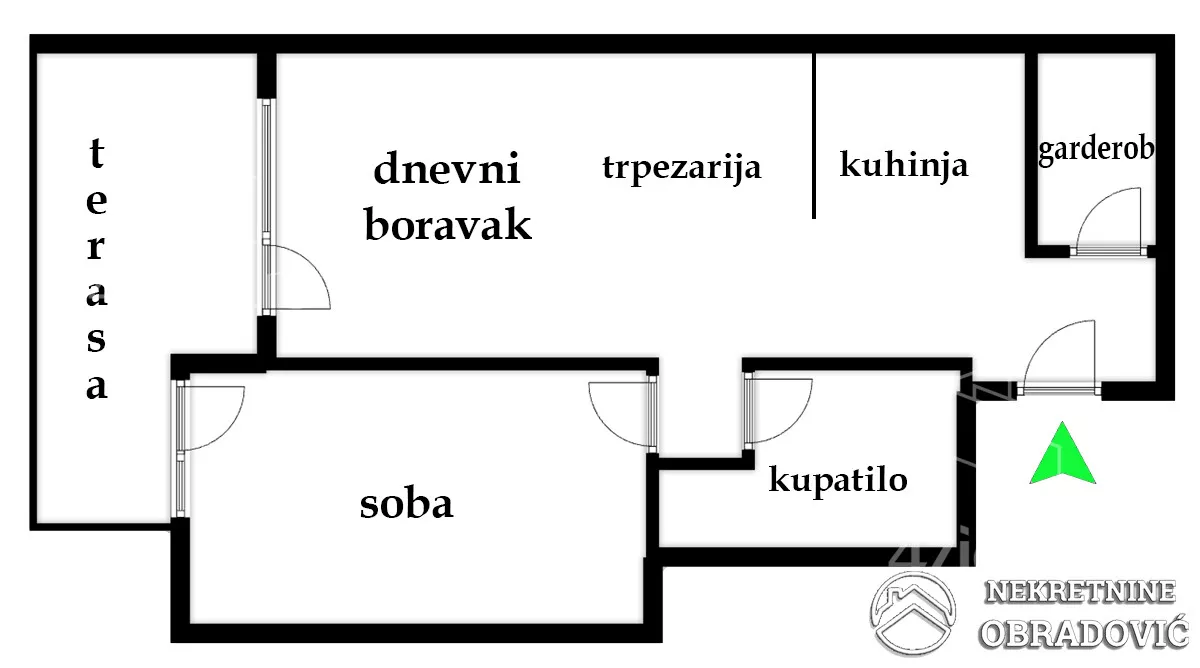 Dvosoban stan | 4zida