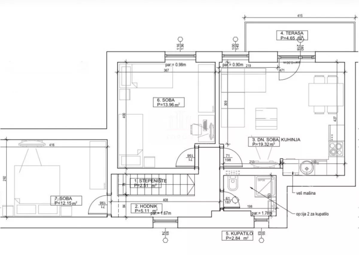 Trosoban stan | 4zida
