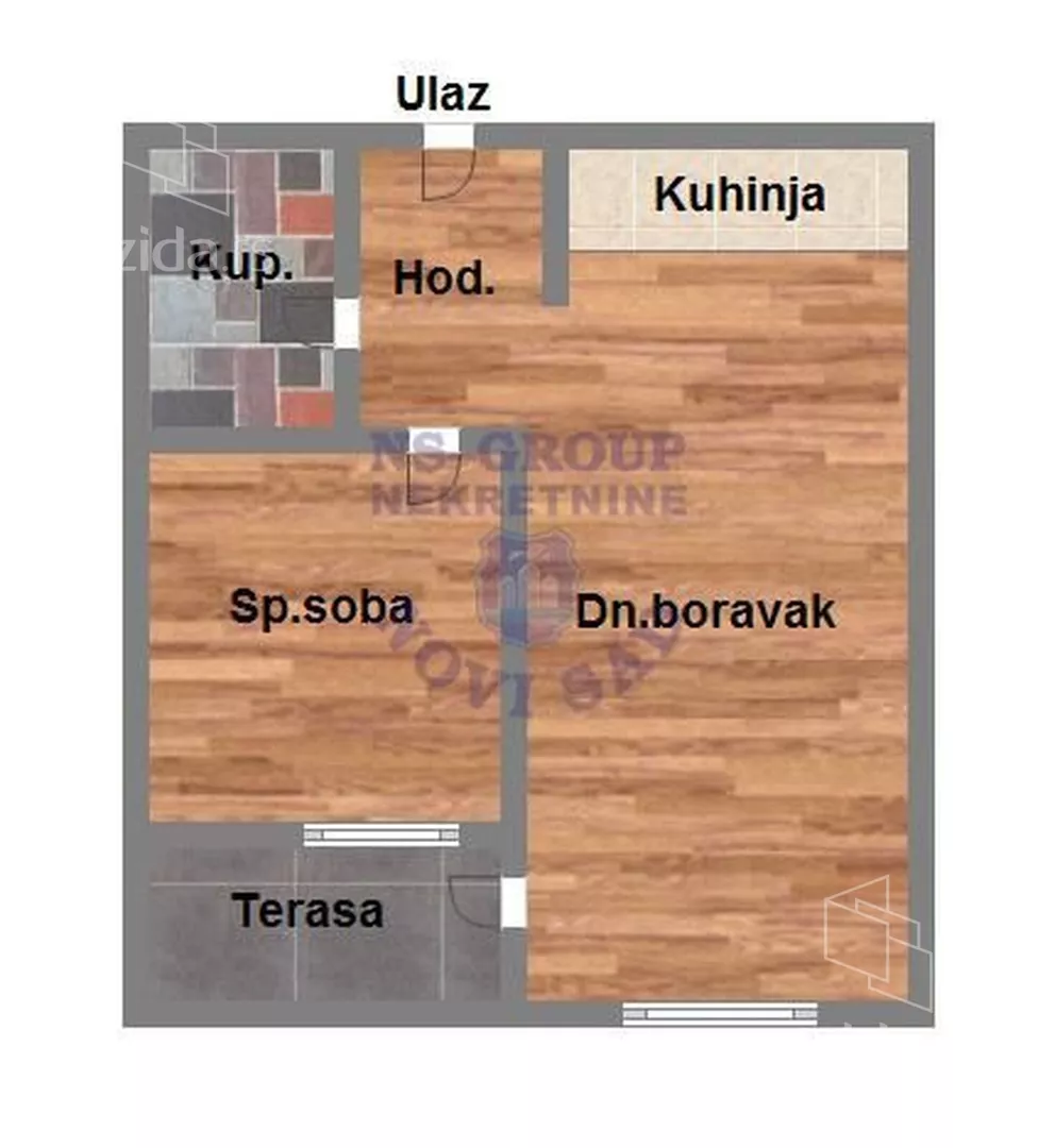 Dvosoban stan | 4zida