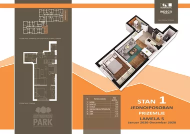 Ugao Partizanskih baza i Gutenbergove | 4zida.rs