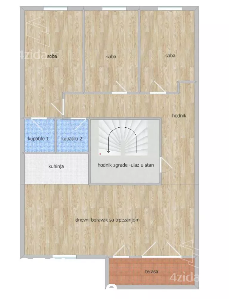 Četvorosoban stan | 4zida