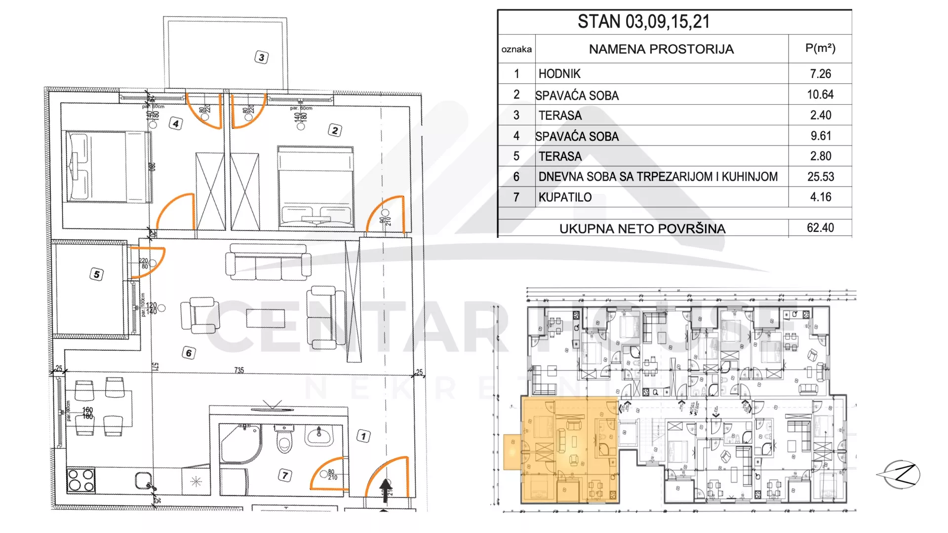 Dvoiposoban stan | 4zida