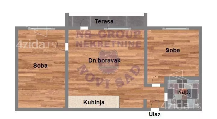 Dvoiposoban stan | 4zida