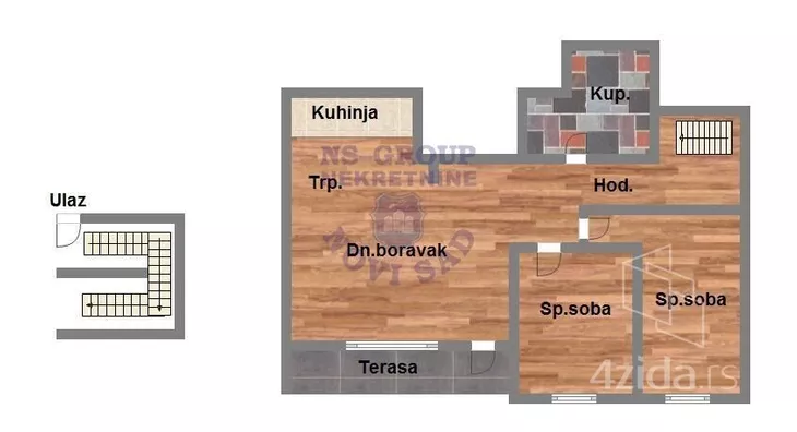 Trosoban stan | 4zida