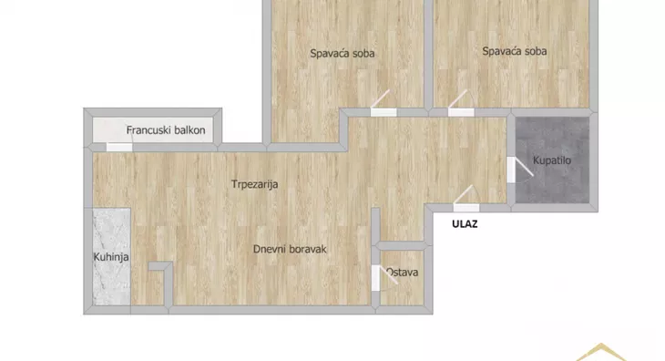 Dvoiposoban stan | 4zida