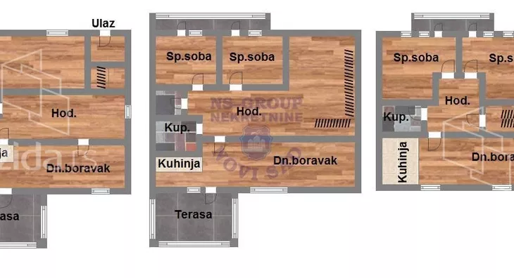 3-etažna kuća | 4zida