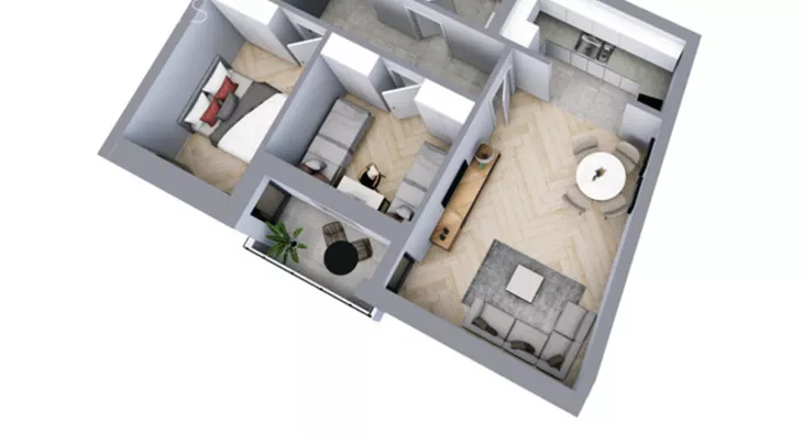 Dvoiposoban stan | 4zida