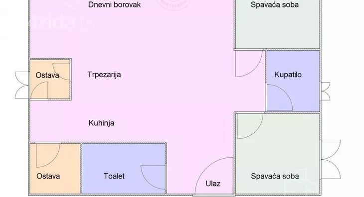 Trosoban stan | 4zida