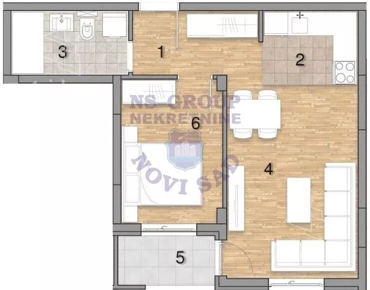 Dvosoban stan | 4zida