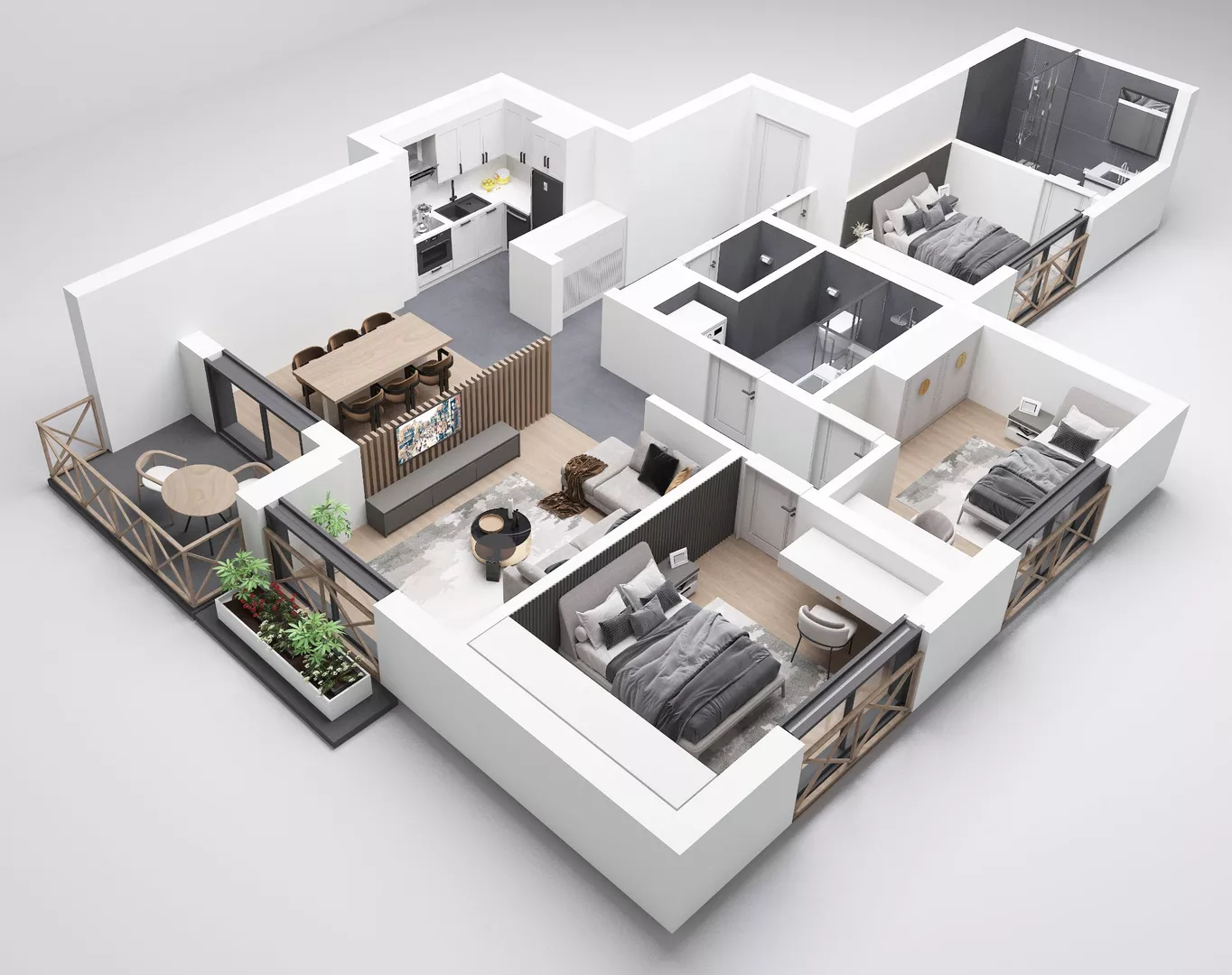 Troiposoban stan | 4zida