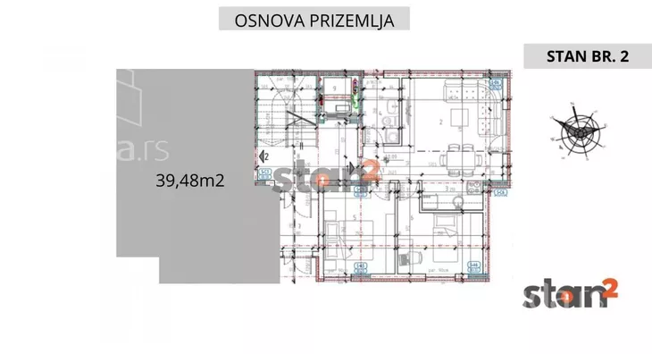 Jednoiposoban stan | 4zida