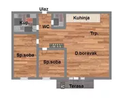 Trosoban stan | 4zida