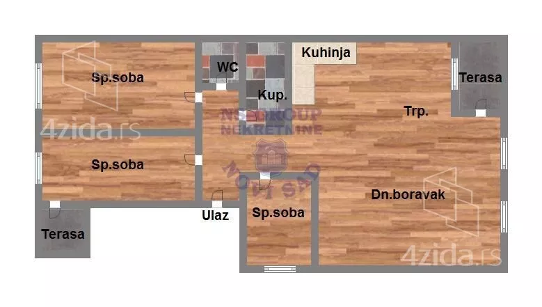 Četvorosoban stan | 4zida