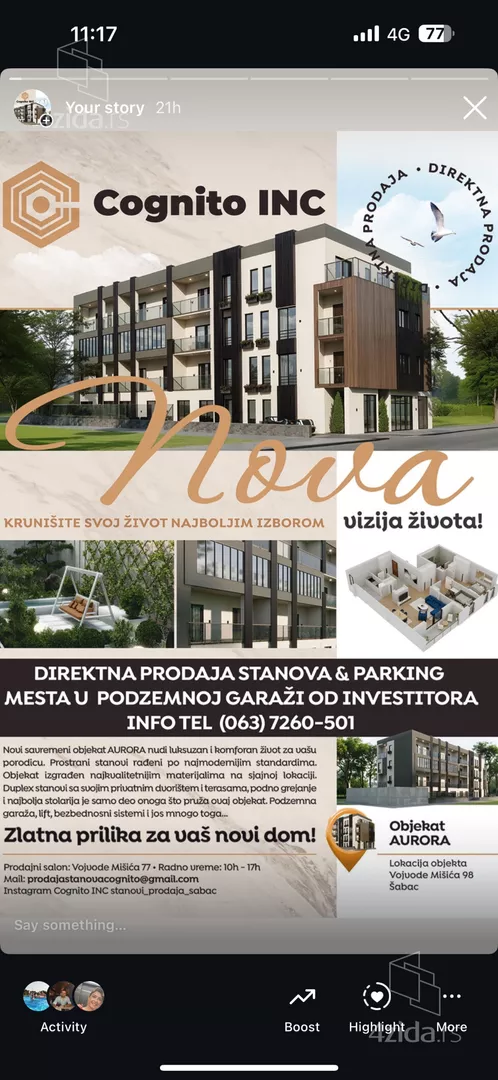 Trosoban stan | 4zida