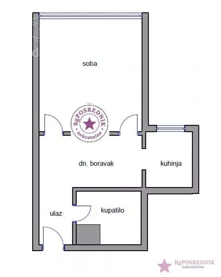 Jednoiposoban stan | 4zida