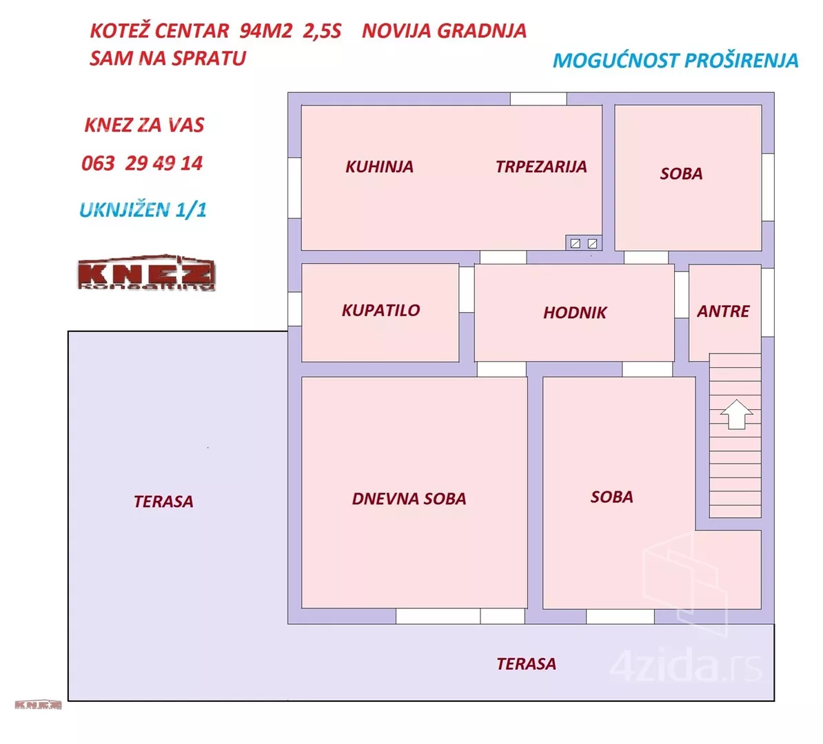 Dvoiposoban stan | 4zida