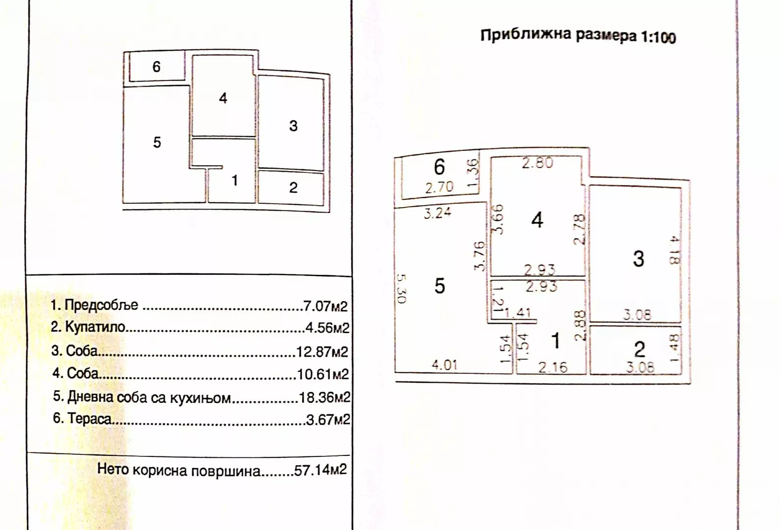 Dvosoban stan | 4zida