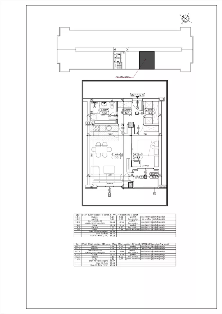 Dvosoban stan | 4zida