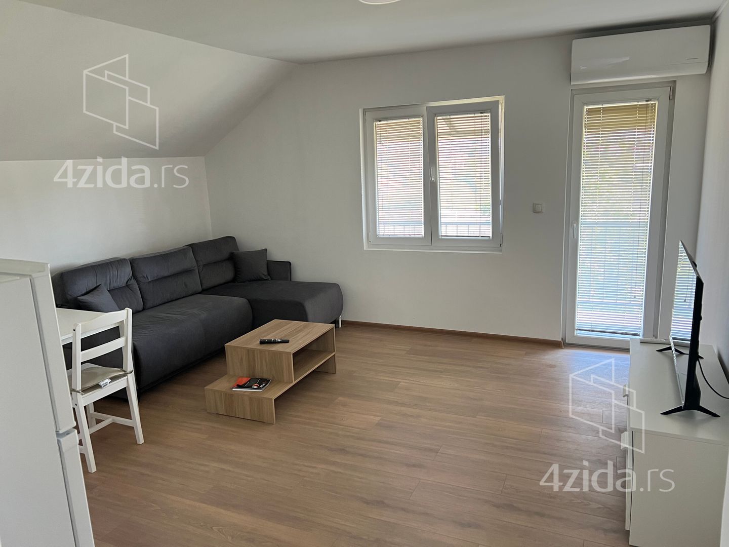 двухкомнатная квартира в аренду, Ранка Зеравич 16, 500€, 50m² — фото