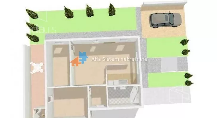 Trosoban stan | 4zida
