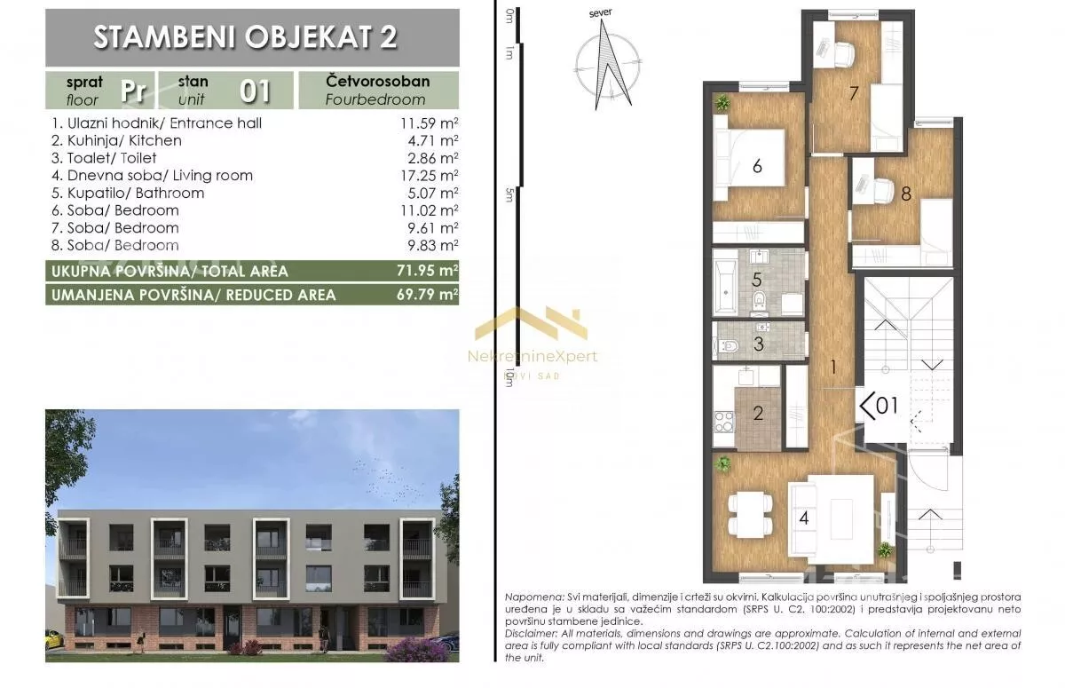 Četvorosoban stan | 4zida