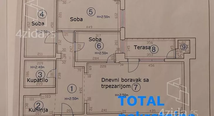 Troiposoban stan | 4zida
