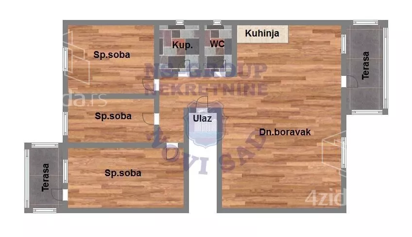 Četvorosoban stan | 4zida