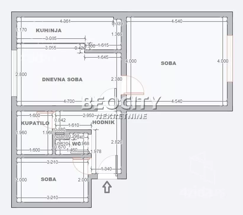 Dvoiposoban stan | 4zida