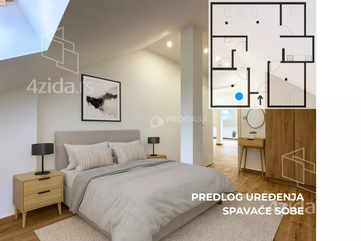 Trosoban stan | 4zida