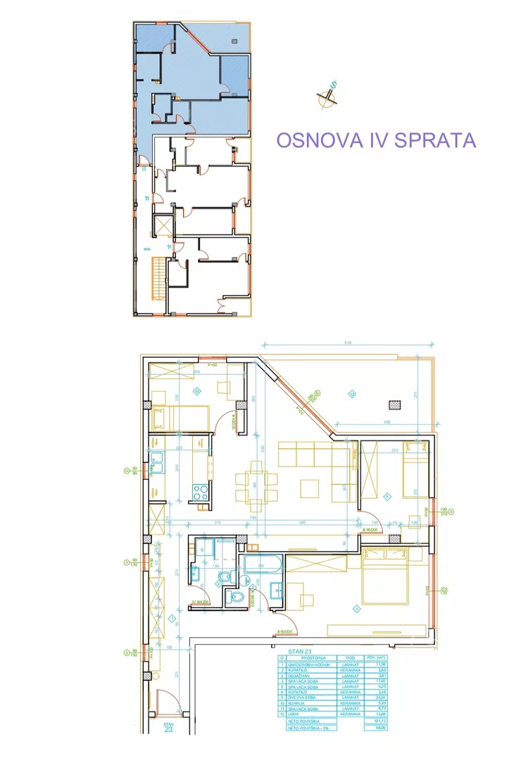 Trosoban stan | 4zida