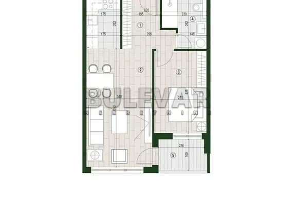 Dvosoban stan | 4zida