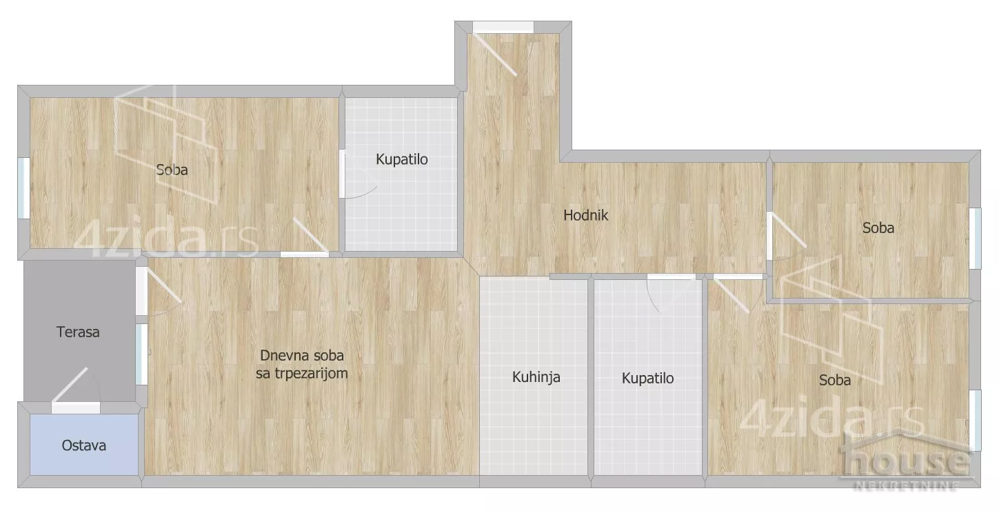 Četvorosoban stan | 4zida