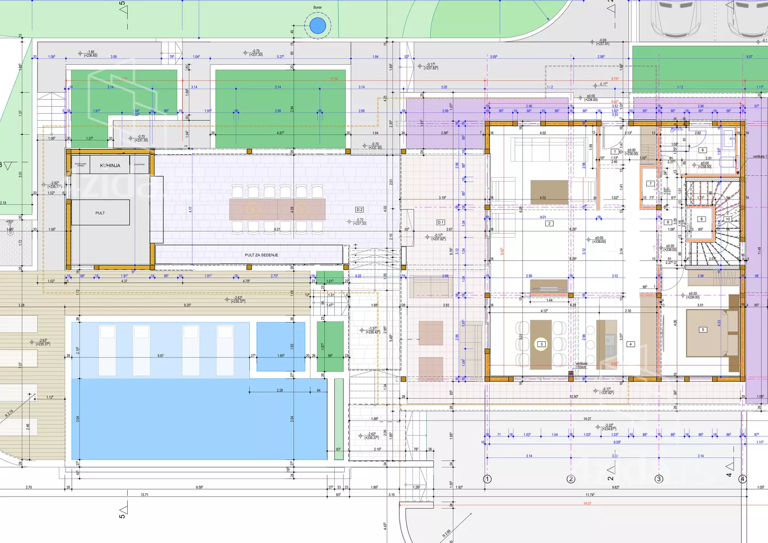 3-etažna kuća | 4zida