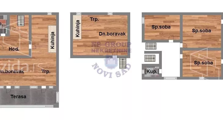 2-etažna kuća | 4zida