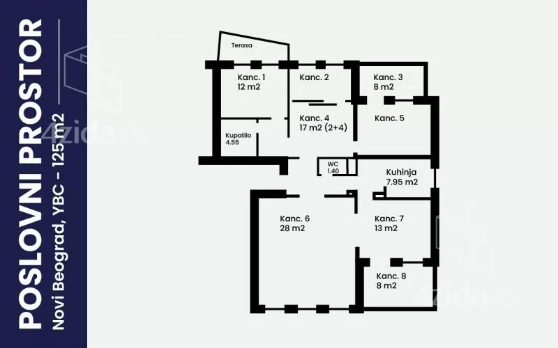 Četvorosoban stan | 4zida