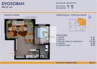 Dvosoban stan | 4zida